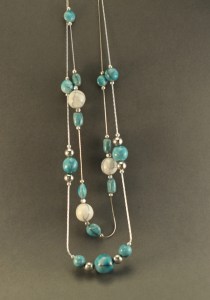 collane con perle in raku dolce