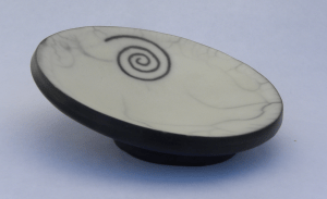 piatto in raku naked